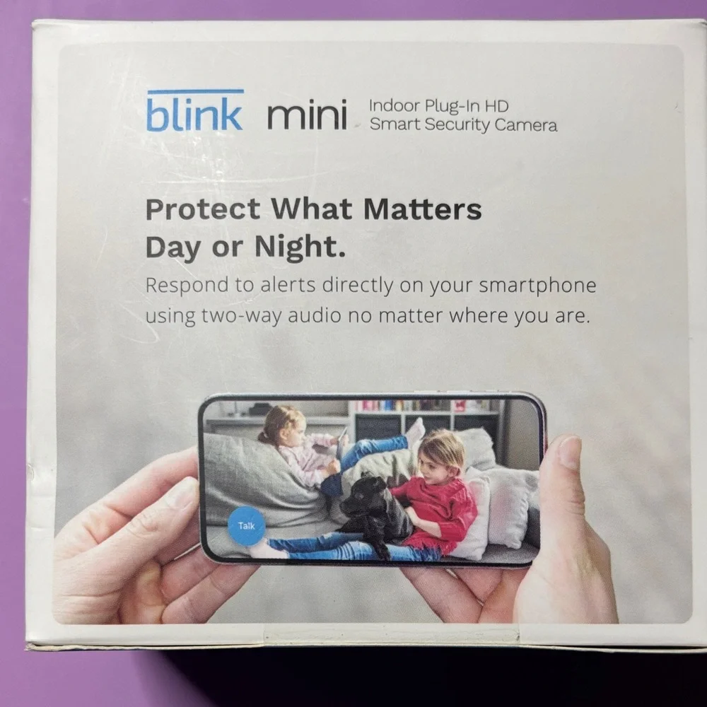 Blink Mini Indoor Security Camera